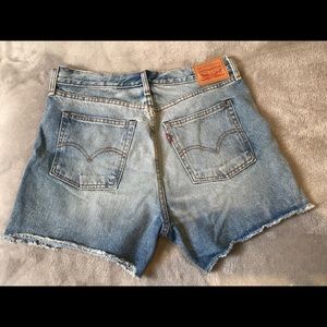 Levi’s Distressed Denim Shorts